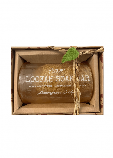 Lemongrass & Honey Loofah Soap Bar