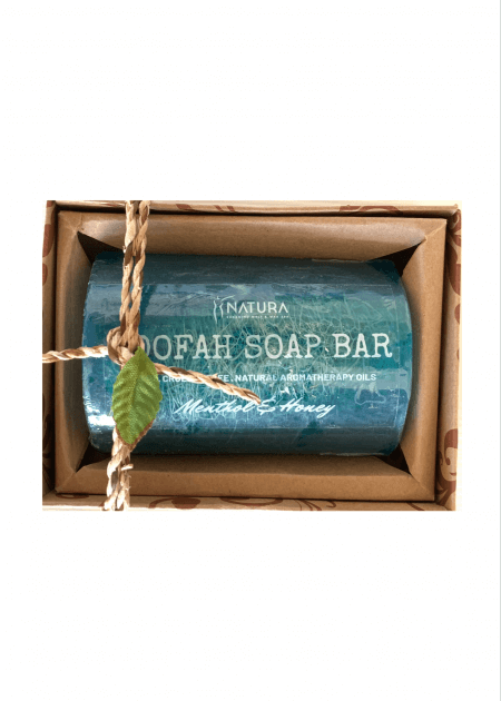 Menthol & Honey Loofah Soap Bar